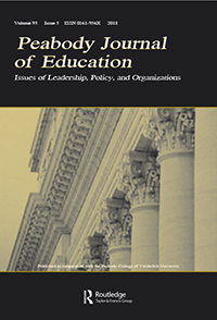 Cover image for Peabody Journal of Education, Volume 93, Issue 5, 2018