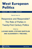 Cover image for West European Politics, Volume 37, Issue 2, 2014