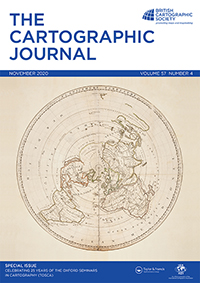 Cover image for The Cartographic Journal, Volume 57, Issue 4, 2020