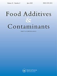 Cover image for Food Additives & Contaminants: Part B, Volume 15, Issue 2, 2022