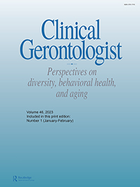 Cover image for Clinical Gerontologist, Volume 46, Issue 1, 2023