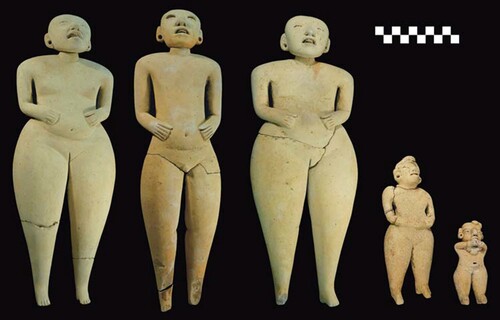 Figure 8. Figurines from G-VIII tableau after cleaning.