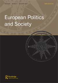 Cover image for European Politics and Society, Volume 22, Issue 5, 2021