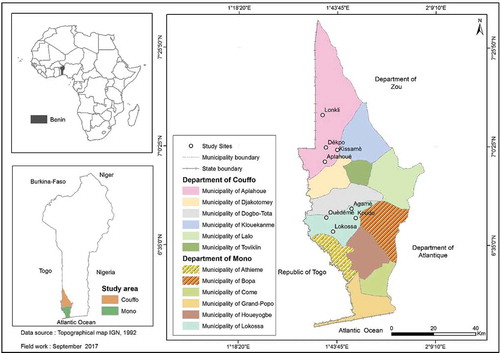 Figure 1. Map of study area.