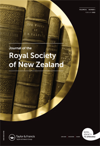 Cover image for Journal of the Royal Society of New Zealand, Volume 52, Issue 1, 2022