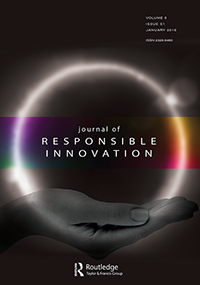 Cover image for Journal of Responsible Innovation, Volume 5, Issue sup1, 2018