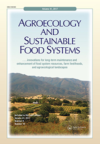 Cover image for Agroecology and Sustainable Food Systems, Volume 41, Issue 9-10, 2017