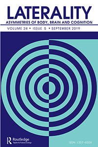 Cover image for Laterality, Volume 24, Issue 5, 2019