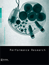 Cover image for Performance Research, Volume 14, Issue 4, 2009