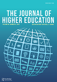 Cover image for The Journal of Higher Education, Volume 89, Issue 6, 2018