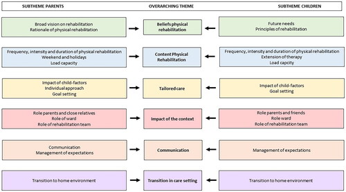Figure 2. Overview of themes and subthemes.