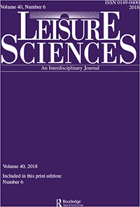 Cover image for Leisure Sciences, Volume 40, Issue 6, 2018