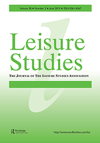 Cover image for Leisure Studies, Volume 38, Issue 3, 2019