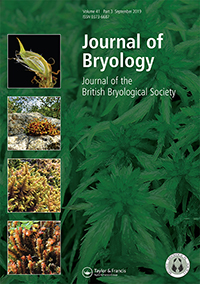 Cover image for Journal of Bryology, Volume 41, Issue 3, 2019