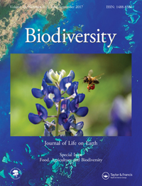 Cover image for Biodiversity, Volume 18, Issue 2-3, 2017