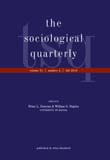 Cover image for The Sociological Quarterly, Volume 51, Issue 4, 2010