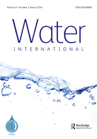 Cover image for Water International, Volume 41, Issue 2, 2016