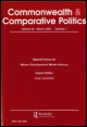 Cover image for Commonwealth & Comparative Politics, Volume 40, Issue 2, 2002