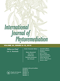 Cover image for International Journal of Phytoremediation, Volume 20, Issue 9, 2018