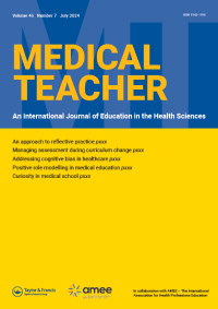 Cover image for Medical Teacher, Volume 46, Issue 7, 2024