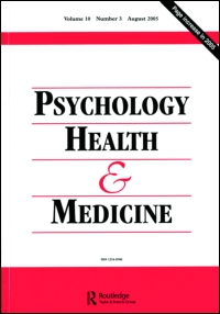 Cover image for Psychology, Health & Medicine, Volume 12, Issue 2, 2007
