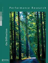 Cover image for Performance Research, Volume 25, Issue 5, 2020