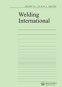 Cover image for Welding International, Volume 36, Issue 3, 2022