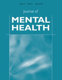 Cover image for Journal of Mental Health, Volume 32, Issue 1, 2023