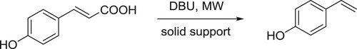 Scheme 132. Synthesis of 4-vinylphenols.