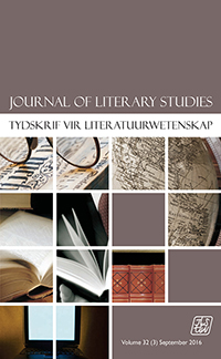 Cover image for Journal of Literary Studies, Volume 32, Issue 3, 2016