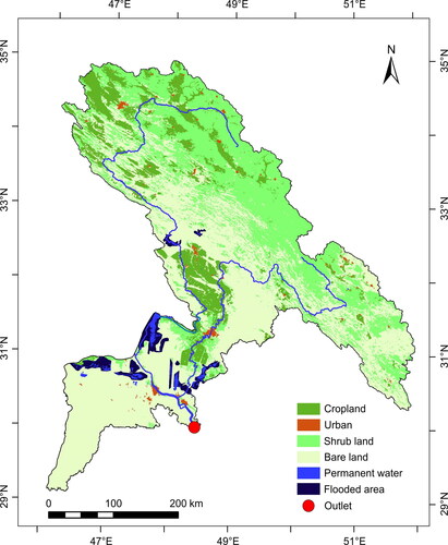 Figure 6. Flood hazard zones validation against the 21 March 2019 flood event.