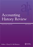 Cover image for Accounting History Review, Volume 24, Issue 1, 2014