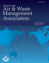 Cover image for Journal of the Air & Waste Management Association, Volume 73, Issue 9, 2023