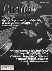 Cover image for Change: The Magazine of Higher Learning, Volume 52, Issue 3, 2020