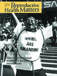 Cover image for Sexual and Reproductive Health Matters, Volume 5, Issue 10, 1997