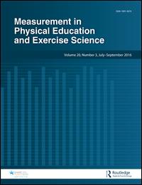 Cover image for Measurement in Physical Education and Exercise Science, Volume 20, Issue 3, 2016