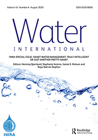 Cover image for Water International, Volume 45, Issue 6, 2020