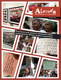 Cover image for Agenda, Volume 31, Issue 3-4, 2017
