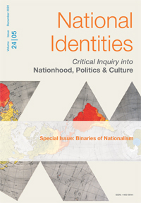 Cover image for National Identities, Volume 24, Issue 5, 2022