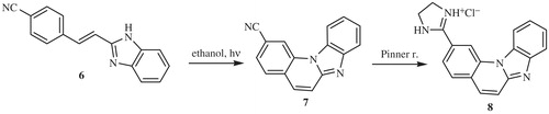 Scheme 2. Synthesis of compounds 7 and 8.