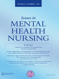 Cover image for Issues in Mental Health Nursing, Volume 43, Issue 2, 2022