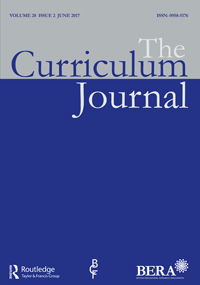 Cover image for The Curriculum Journal, Volume 28, Issue 2, 2017