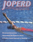 Cover image for Journal of Physical Education, Recreation & Dance, Volume 74, Issue 9, 2003