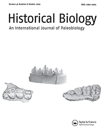Cover image for Historical Biology, Volume 32, Issue 8, 2020