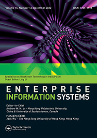 Cover image for Enterprise Information Systems, Volume 16, Issue 12, 2022