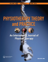 Cover image for Physiotherapy Theory and Practice, Volume 32, Issue 3, 2016