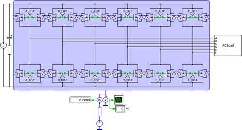 Figure 1. Six-phase VSI traction inverter topology.