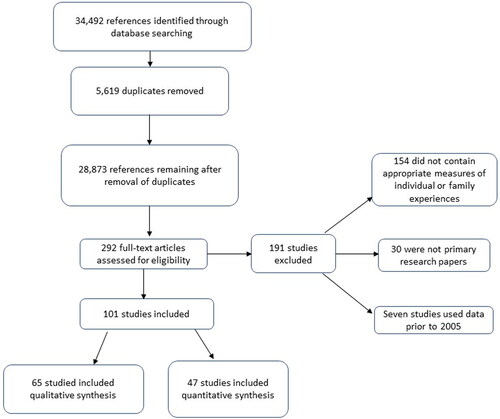 Figure 1. Flowchart of the systematic review.
