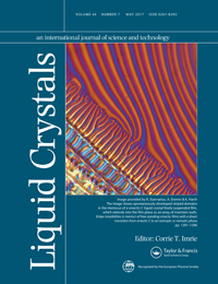 Cover image for Liquid Crystals, Volume 44, Issue 7, 2017