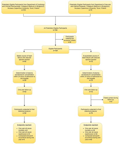 Figure 1. STARD diagram to report flow of participants through the study.